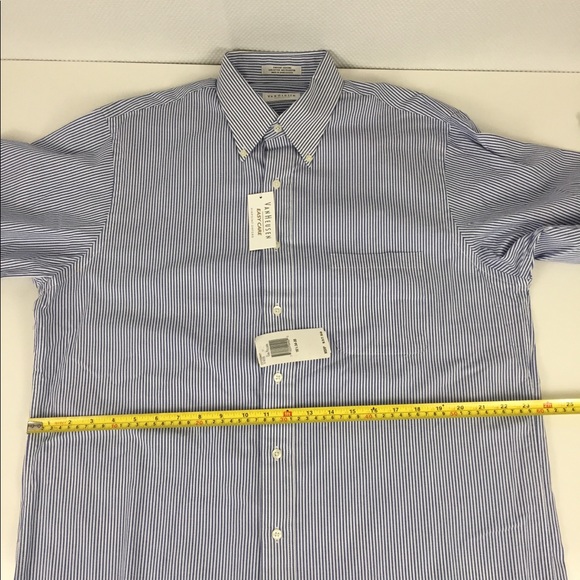 Van Heusen NWT Men’s Long Sleeve Shirt Size 16 1/2 - Picture 3 of 8